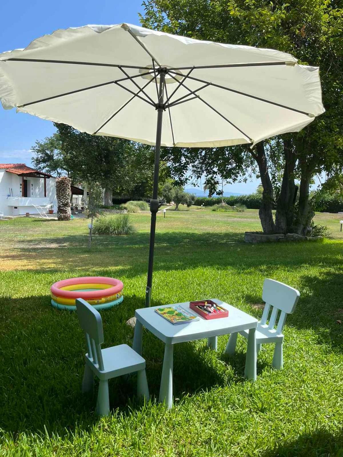 Andromeda Shell House Villa Pefkochori Luaran gambar